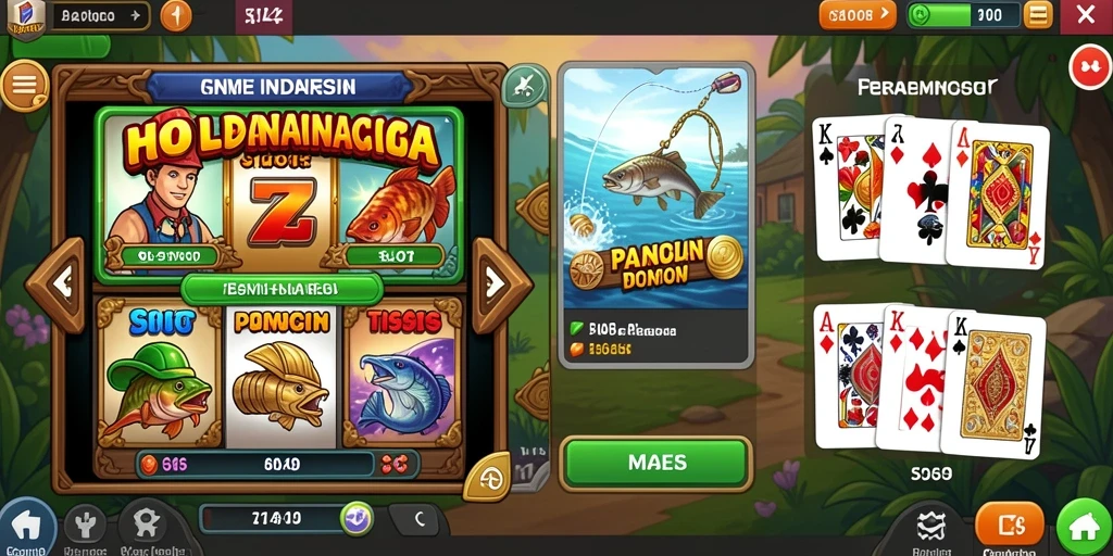 Tampilan awal game AMPER88 yang memikat.