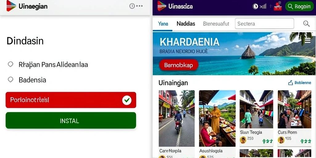 Tampilan antarmuka yang bersih dan mudah dipahami.
