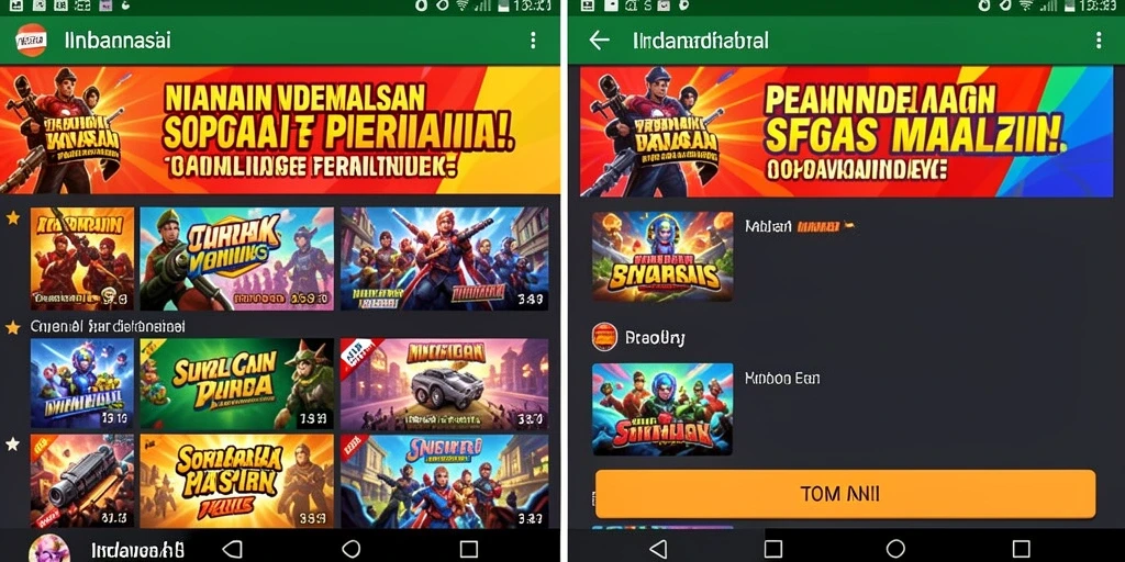 Tampilan antarmuka yang menarik dan ramah pengguna.