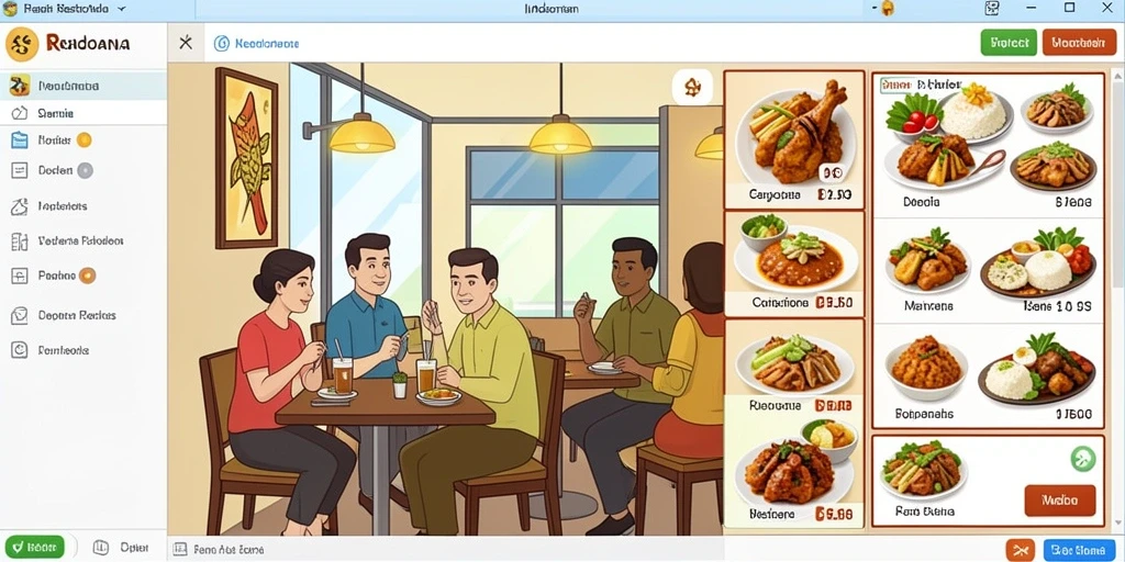 Tampilan antarmuka yang menarik dan mudah digunakan.