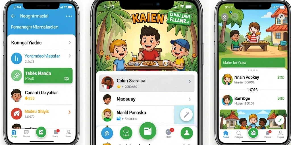 Tampilan awal game HARUM4D yang menarik.