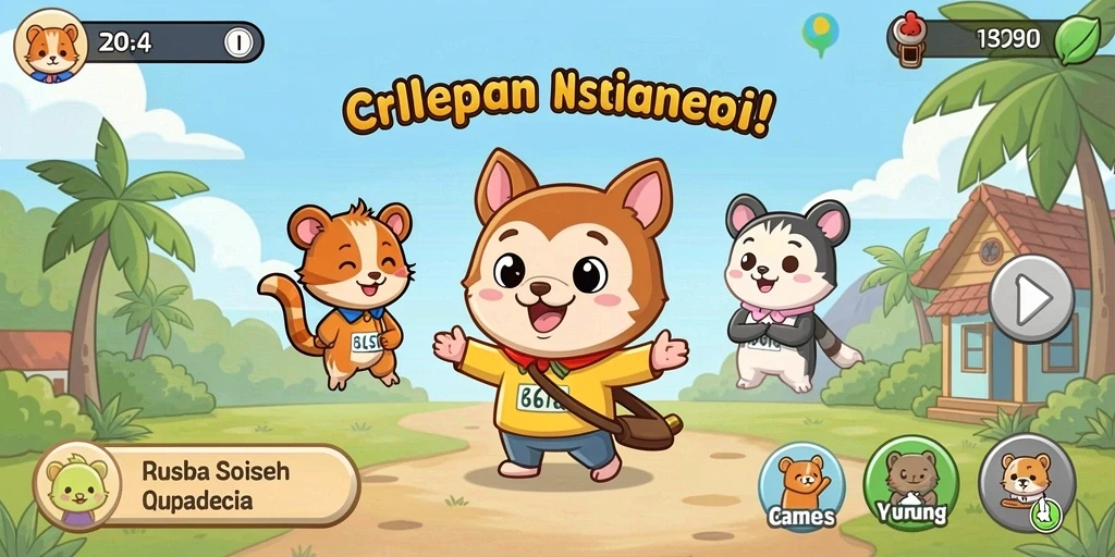 Screenshot menampilkan antarmuka utama JAGO11 yang menarik.