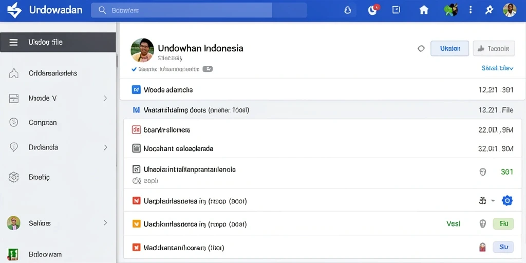 Tampilan antarmuka pengguna yang intuitif dan mudah dipahami.