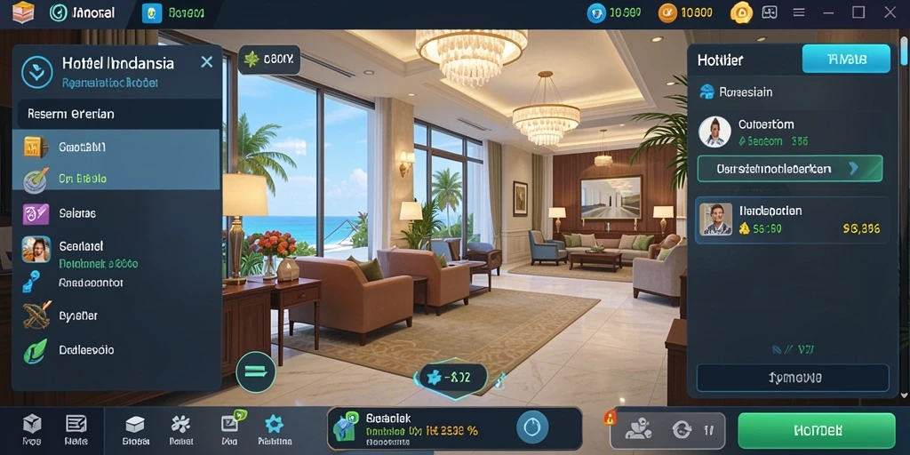 Tampilan awal yang menarik dan penuh warna.