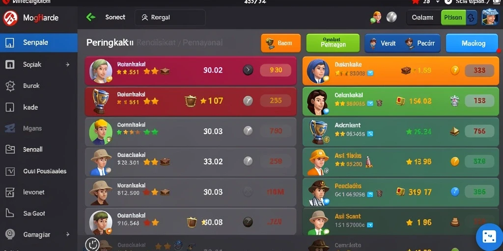 Tampilan awal aplikasi PP7SLOT yang menarik.