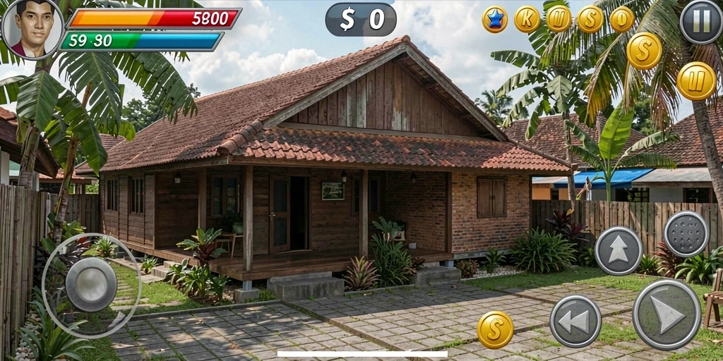Antarmuka pengguna yang intuitif dan menarik.