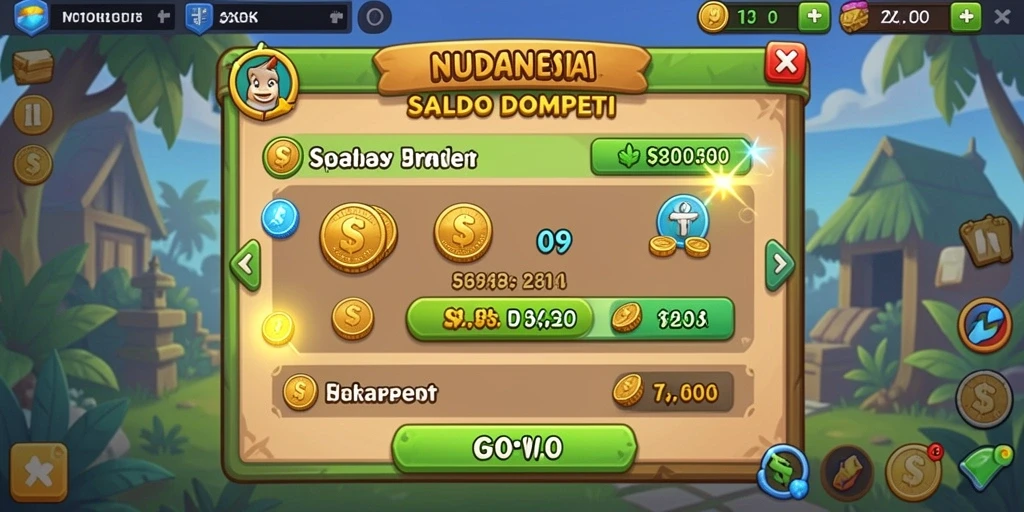 Tampilan awal yang menarik dan mudah dinavigasi.