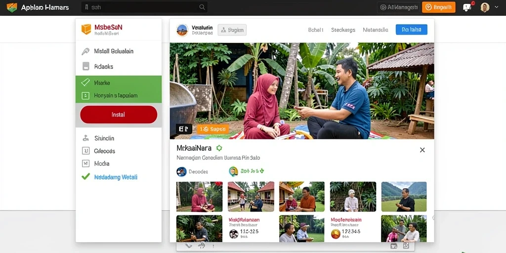 Antarmuka pengguna yang intuitif dan mudah dinavigasi.