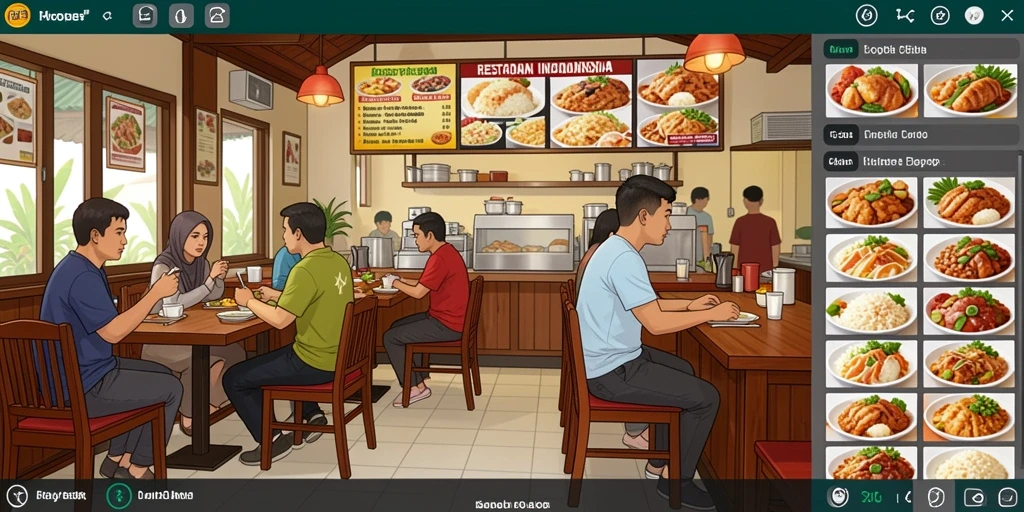 Tampilan antarmuka yang intuitif dan ramah pengguna.