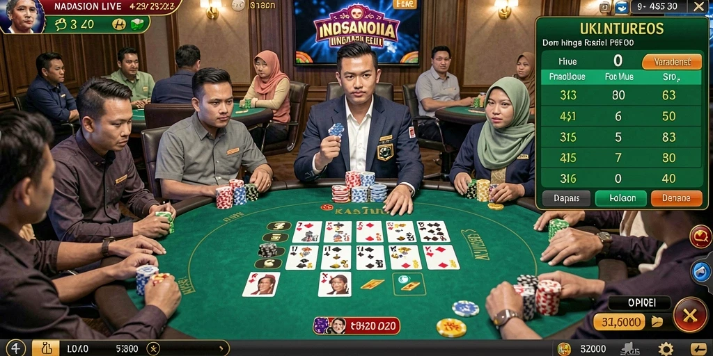 Menampilkan tampilan slot yang menakjubkan dan interaktif.