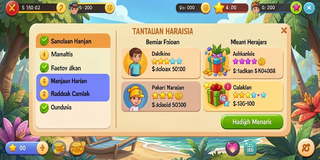 Tampilan antarmuka yang ramah pengguna.